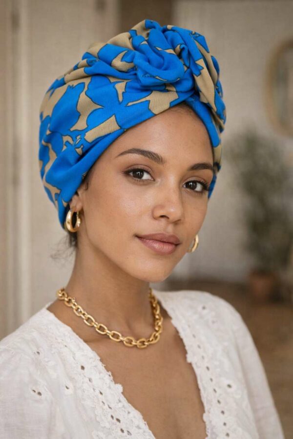Turban torsadé Rose & Marie