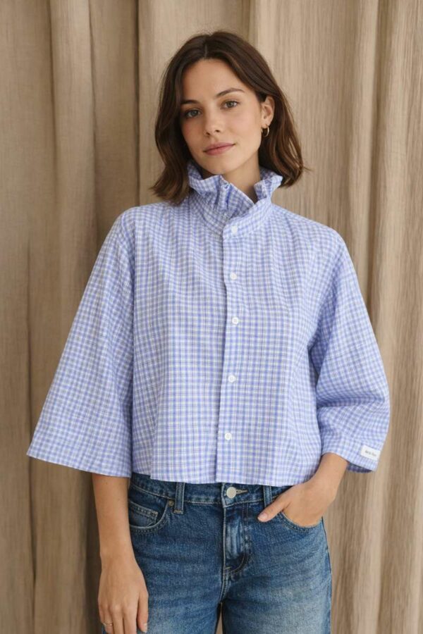 Chemise upcyclée Rose & Marie