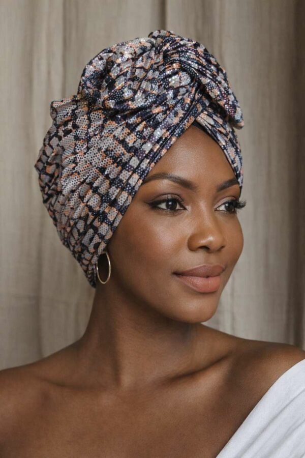 Turban torsadé Rose & Marie