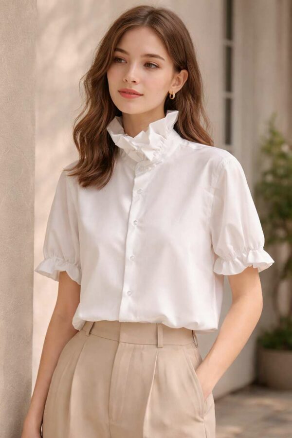 Chemise upcyclée Rose & Marie