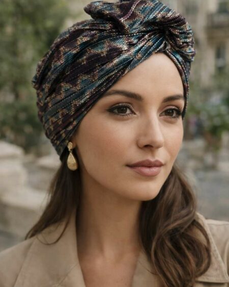 Turban torsadé Rose & Marie