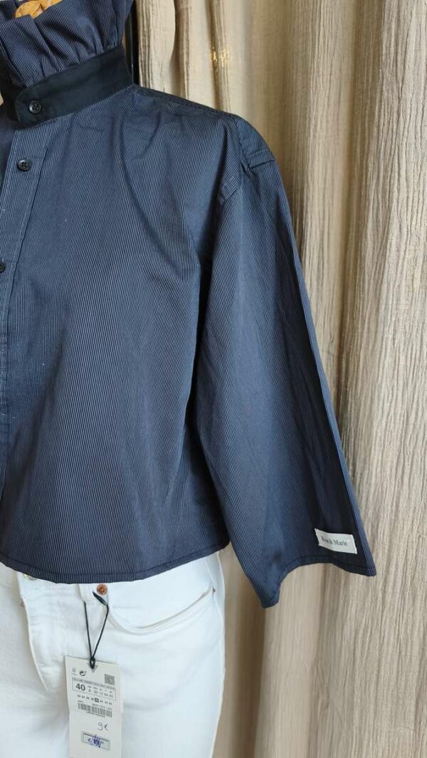 Chemise upcyclée collerette Rose & Marie