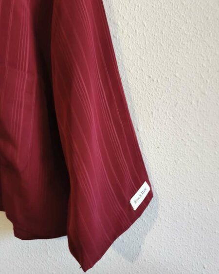 Chemise collerette Rose & Marie – bordeaux – T40