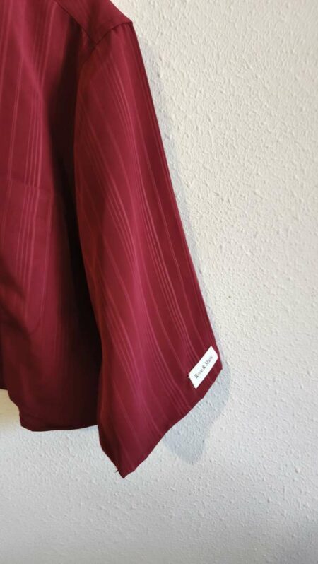 Chemise collerette Rose & Marie – bordeaux – T40