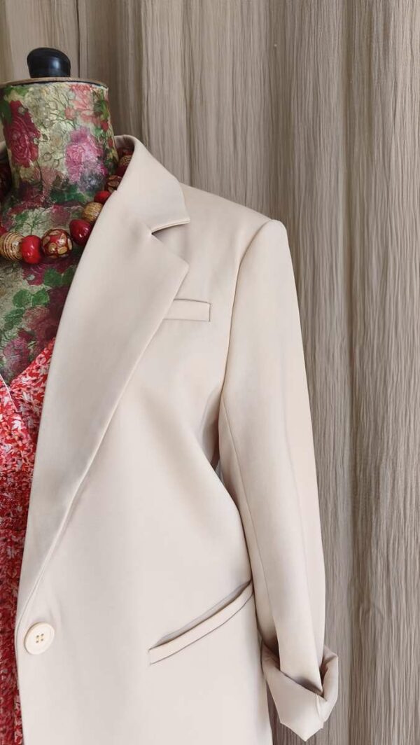 Blazer beige – Taille 38 – 19€