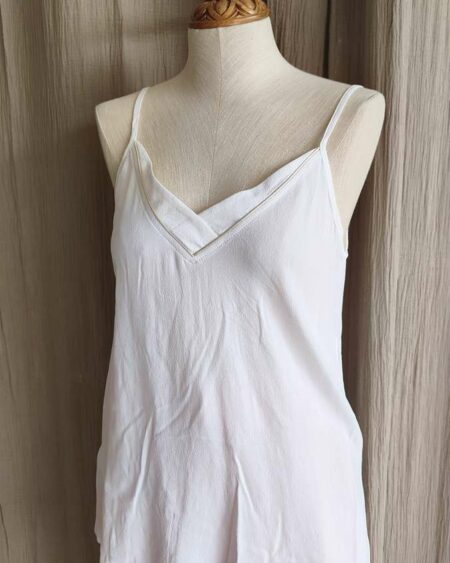 Débardeur blanc Promod – taille 38 – viscose