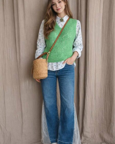 Jean Levi’s 501 upcyclé Rose & Marie – T36 – pièce unique