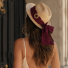 chapeau upcyclé unique