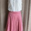 Jupe vichy rouge Collectif London – Taille 42