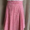 Jupe vichy rouge Collectif London – Taille 42