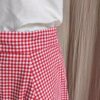 Jupe vichy rouge Collectif London – Taille 42