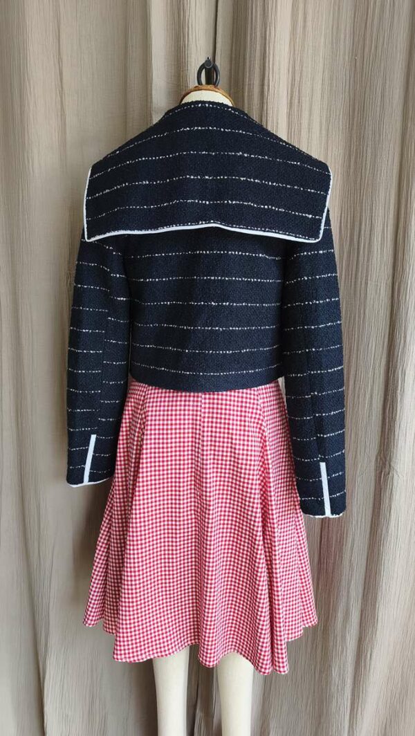 Veste style marin Asos – Taille 36 – Détails contrastés