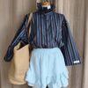 Short double gaze de coton – Taille unique (36 à 40) – Neuf