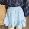 Short double gaze de coton – Taille unique (36 à 40) – Neuf