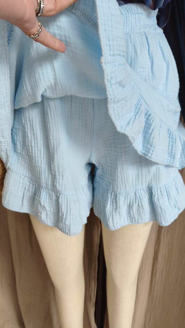 Short double gaze de coton – Taille unique (36 à 40) – Neuf