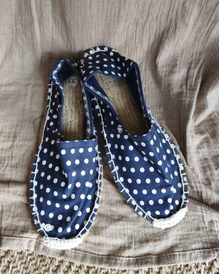 Espadrilles à pois – Pointure 37