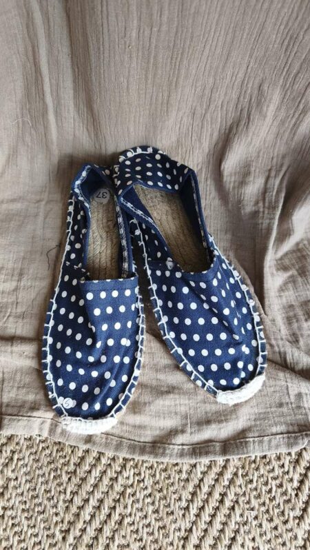 Espadrilles à pois – Pointure 37