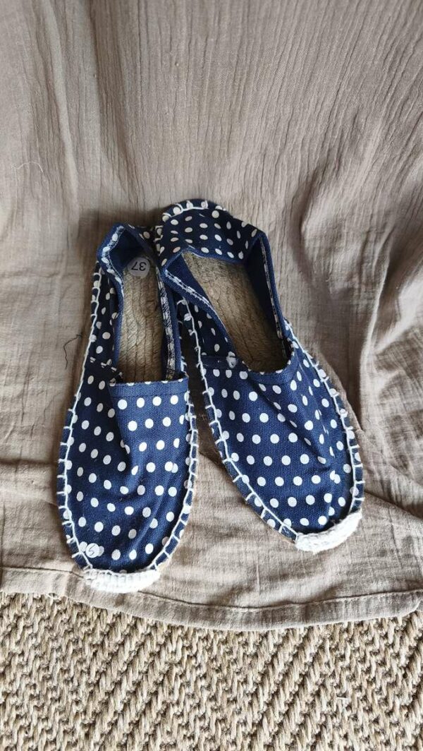Espadrilles à pois – Pointure 37