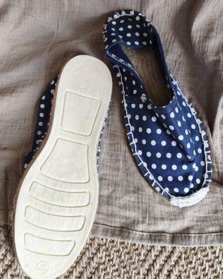 Espadrilles à pois – Pointure 37