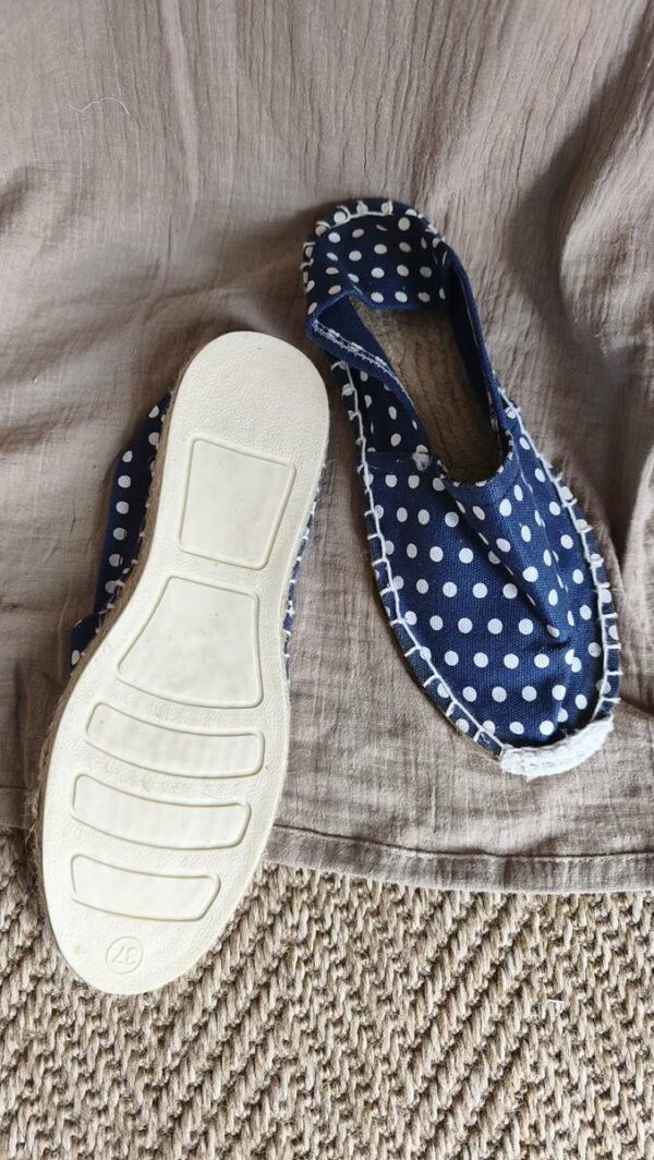 Espadrilles à pois – Pointure 37
