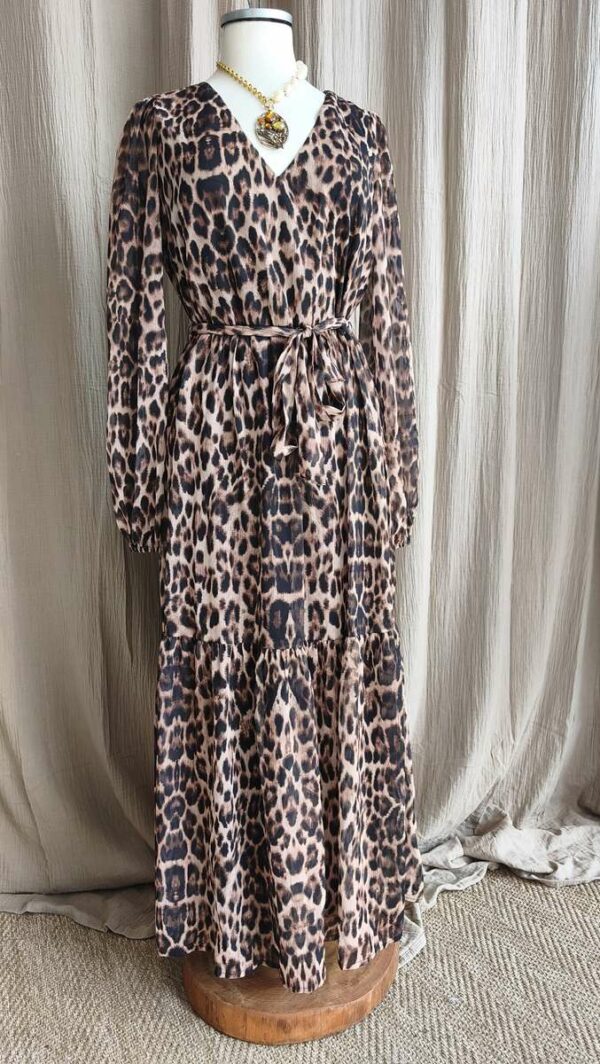 Robe léopard – Taille 38 – Neuve
