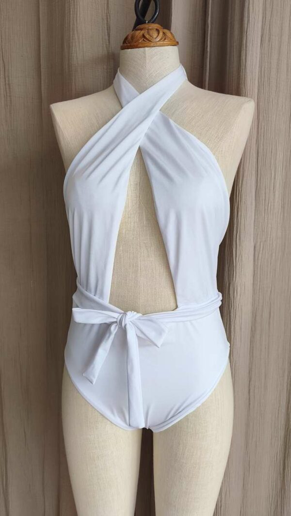 Maillot une pièce blanc Calzedonia – Taille M