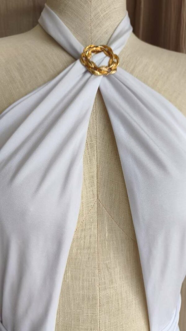 Maillot une pièce blanc Calzedonia – Taille M