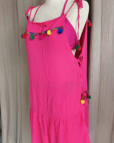Robe de plage rose fuchsia Women’Secret – Taille 40