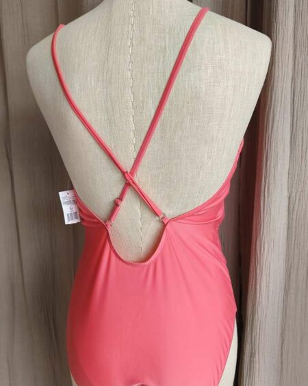 Maillot de bain une pièce corail – Taille 44