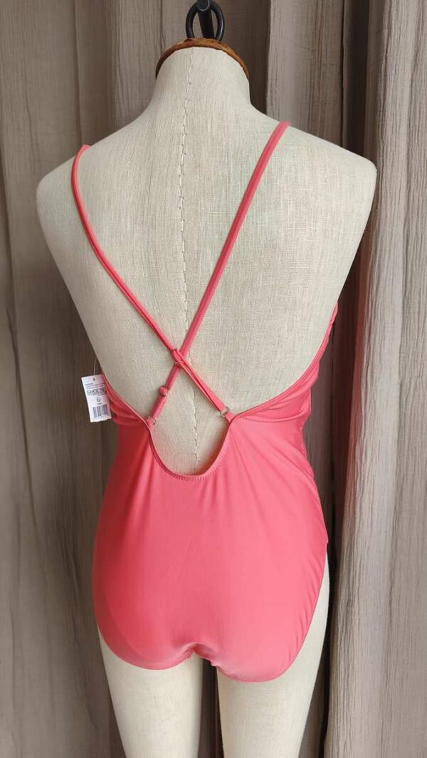 Maillot de bain une pièce corail – Taille 44