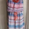Robe longue de plage voile imprimé – Taille 40