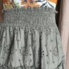 Jupe kaki broderie anglaise – Taille 38