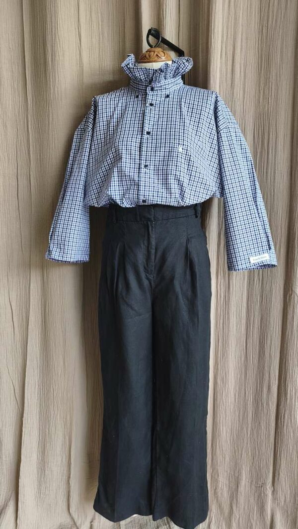 Pantalon large en lin Monoprix – taille 36