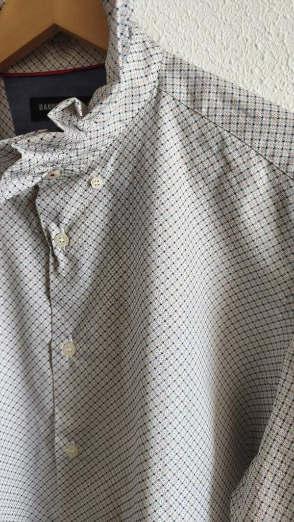 Chemise collerette imprimée Rose & Marie – création upcyclée