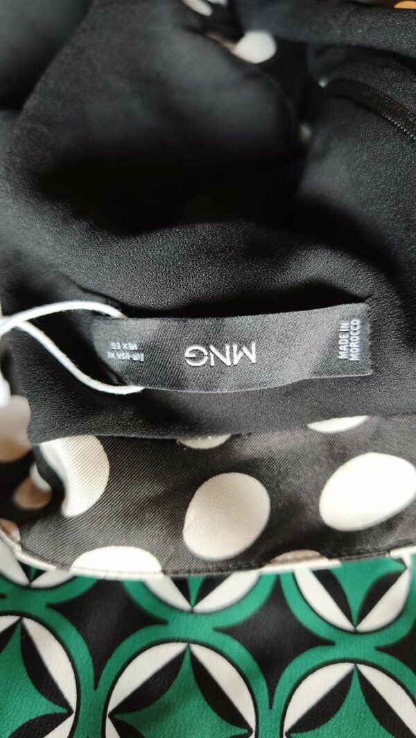 Combinaison Mango pois noir & blanc T42 — 19€