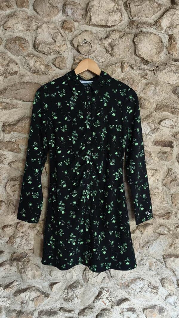 Robe courte Calvin Klein Jeans fleurie T34