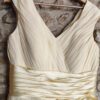Robe cérémonie jaune pastel T42 — 14€