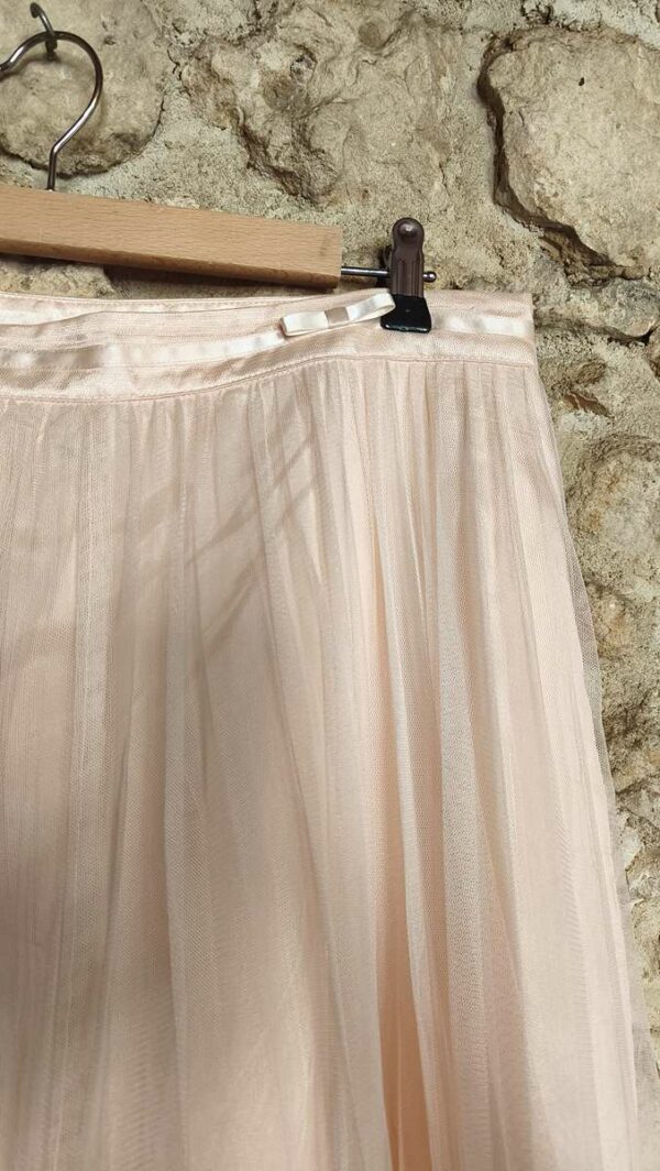 Jupe en tulle rose poudré Naf Naf T42 — 19€
