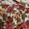 Blouse vintage en soie fleurie T40 — 19€
