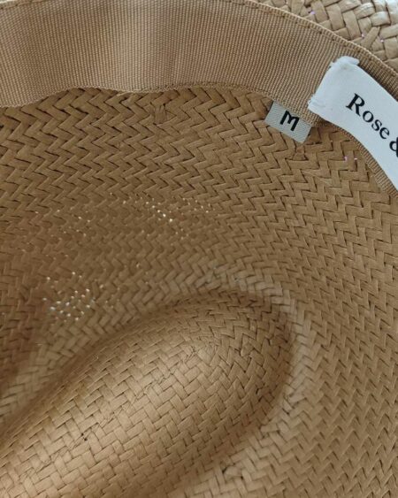 Chapeau upcyclé Rose & Marie violet – pièce unique