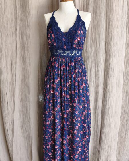 Robe longue fleurie Springfield – Taille 38/40