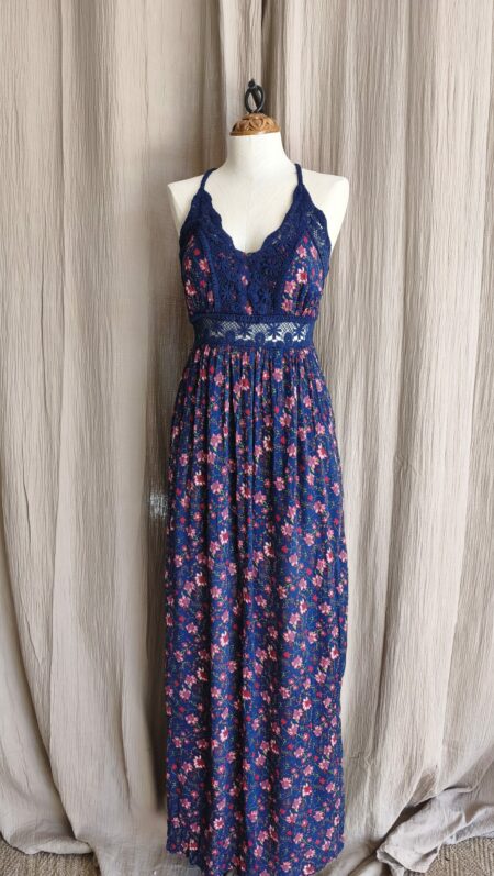 Robe longue fleurie Springfield – Taille 38/40