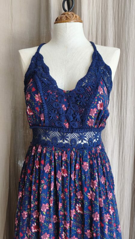 Robe longue fleurie Springfield – Taille 38/40