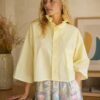Collerette jaune Rose & Marie