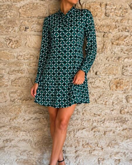 Robe courte Calvin Klein Jeans fleurie T34