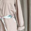 Combinaison Upcyclée « Les Héritières » – Rose Poudré – Taille 40