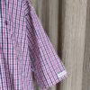 Chemise Collerette Rose à Carreaux – Taille 42 à 48 – Collection Les Héritières