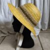Chapeau vintage dentelle ancienne Rose & Marie – Taille S (52 cm)
