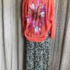 Gilet voile dos imprimé corail By Dépêche Mode – Taille 38