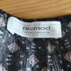 Robe longue Promod imprimé bohème noir et rouge – Taille 40